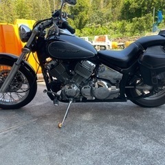 YAMAHA ドラッグスター400 4TR サイドバック付き