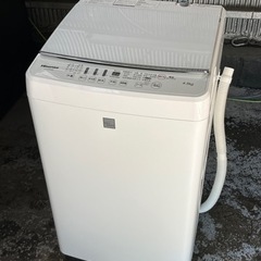 洗濯機 ハイセンス 4.5kg洗い 一人暮らし 単身 HR-G45EKW 2017年 動作品  川崎区 SG