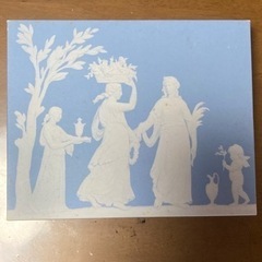 ウエッジウッド　ガラスフォトフレームの画像