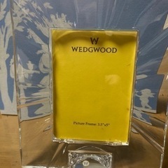 ウエッジウッド　ガラスフォトフレーム