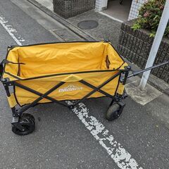 東京都目黒区 すぐ渡せます 4輪カート アウトドアワゴン 折りた...