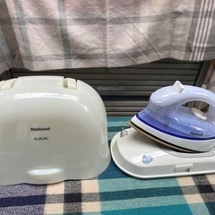 ナショナル　コードレススチームアイロン家電 生活家電 アイロン　の画像