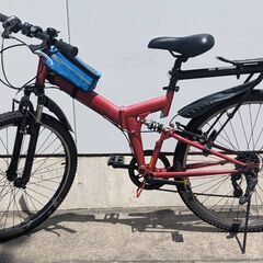 最終値下げ！　26インチマウンテンバイク　前後サスペンション付き