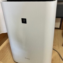 【取引中】中古SHARPプラズマクラスター加湿空気清浄機KC-G...