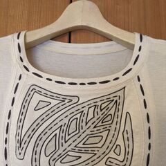 【ヒロココシノ】モラ風カットワークのカットソーの画像