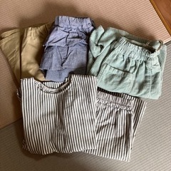 中古　子ども服　女の子　130  5点