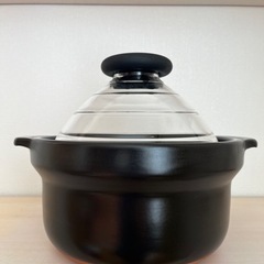 ハリオ　ガス火用3合炊き炊飯土鍋の画像