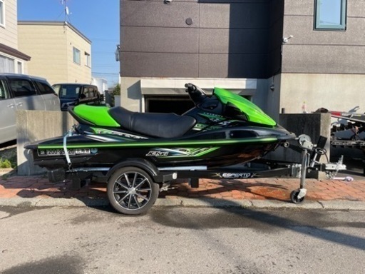 カワサキ STX-15F 2014年モデル 令和3年新車登録ソレックストレーラー付