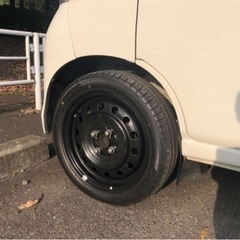 引き取り限定‼️ATR エコノミスト15インチ鉄ホイール　165...