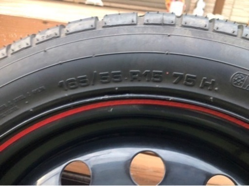 引き取り限定‼️ATR エコノミスト15インチ鉄ホイール　165/50R15×2個　165/55R15×2個　