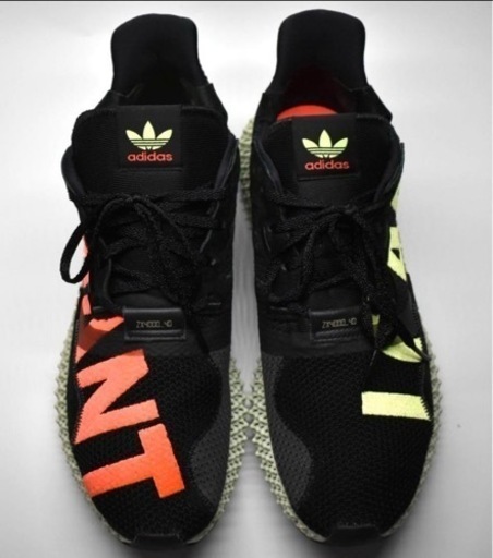 アディダス ZX4000 4D I WANT I CAN 刺繍いり 注文 定価 税込44000円