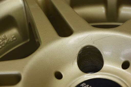 RALLY SPARCO ラリースパルコ アルミホイール ホイール 15×6.5 JJ 4H off +40 ゴールド 4本セット (A518snxY)