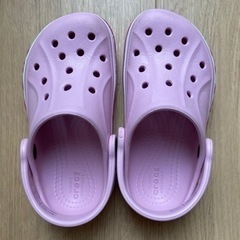 ※値下げ！※【状態良】crocs 女の子用サンダル
