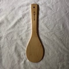 163.木曽ひのき　大きめしゃもじ