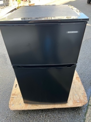 アイリスオーヤマ　2ドア　冷蔵庫　90L