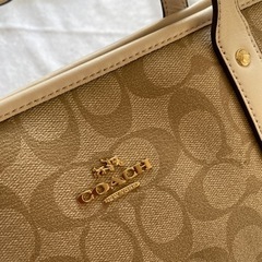 【美品】COACH トートバックの画像