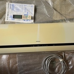 日立エアコン　白くま　単相200V 18畳の画像