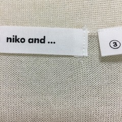 薄手ロングカーデガン/niko and...の画像