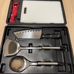キャンプ、バーベキュー用品　FIELD CHAMP  クッキングセット