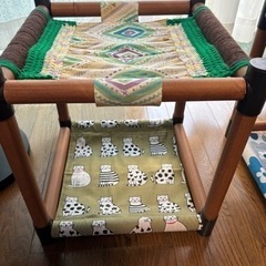 猫　ベッド　ニャンコ　キャット　の画像