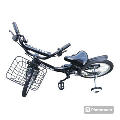(中古)GRAPHIS 16インチ子供用自転車 補助輪付き