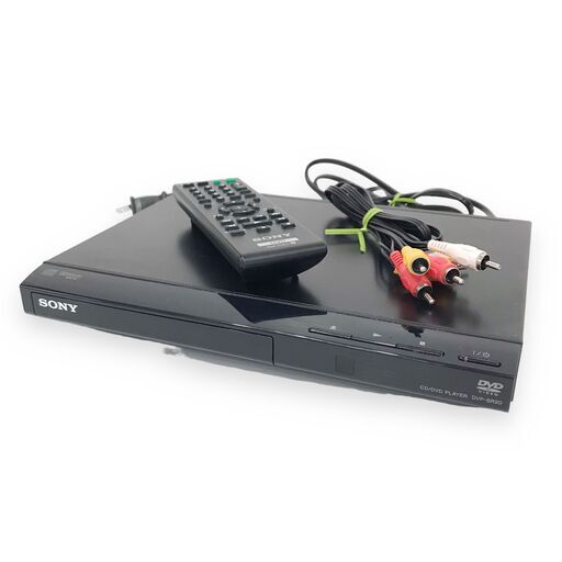 24Y238 ジ2 SONY ソニー CD/DVDプレーヤー DVP-SR20 2018年製 中古品