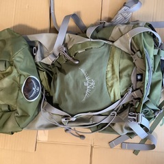 OSPREYの登山用のリュック