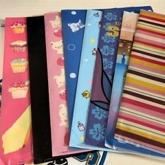 子供用品 キッズ用品 クリアファイル　文房具