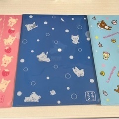子供用品 キッズ用品 クリアファイル　文房具の画像