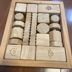 音が鳴る積み木❤️安心の自然素材おもちゃ