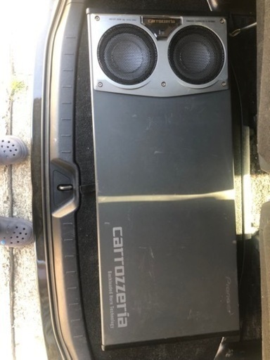 最終値下げcarrozzeria カロッツエリア TS-WX1600A 　ウーファー アンプ内蔵　