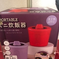 ミニ炊飯器

