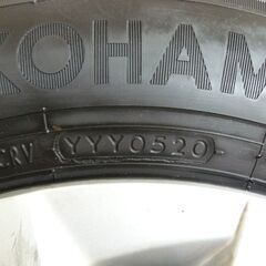 【美品】夏タイヤホイール4本セット「YOKOHAMAタイヤ製」の画像