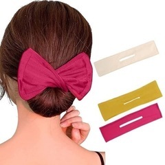 新品　お団子ヘアアクセサリー　デフトバン　まとめ髪