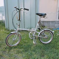 折りたたみ自転車　昭和レトロ
