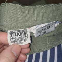 F.O.KIDS  カーキ　子供服　長ズボン　120cm  の画像