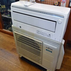 ●主に18畳！　エアコン●富士通　AS-M56K2　2021年製　中古品●相模原　横浜　神奈川●5.6KW　単相200V　フィルター自動お掃除●