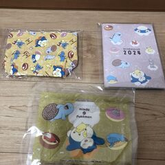 2024ミスド福袋　ポケモングッズ３点セット