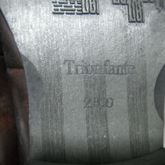 【中古】合皮　trionfante classico　ビジネスシューズ　28㎝　ブラウンの画像