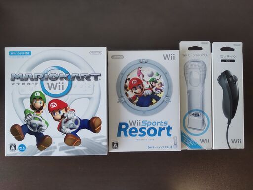 Ｗｉｉセット（本体+オプション付属品+ゲームソフト）