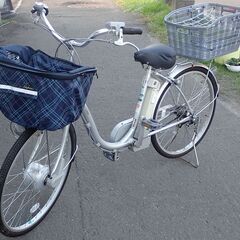 札幌 電動アシスト自転車 26インチ 3段切り替え エネループ ...