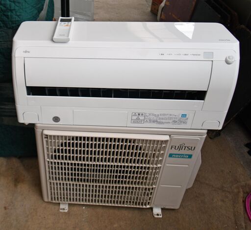 ●フィルター自動お掃除＆空気清浄機能搭載(^^♪●エアコン　富士通　AS-D22H　中古品●相模原　横浜　神奈川●