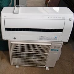 ●フィルター自動お掃除＆空気清浄機能搭載(^^♪●エアコン　富士通　AS-D22H　中古品●相模原　横浜　神奈川● ○フィルター自動お掃除＆空気清浄機能搭載(^^♪○エアコン 富士通