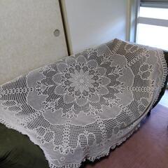 レーステーブルクロス手編み