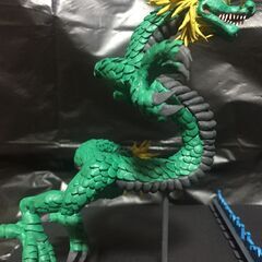 石粉粘土作品「Chinese Dragon」の画像