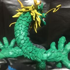 石粉粘土作品「Chinese Dragon」の画像
