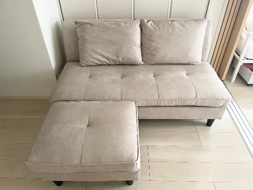 ソファ　グレー　美品