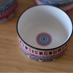 陶器タッパー4つの画像