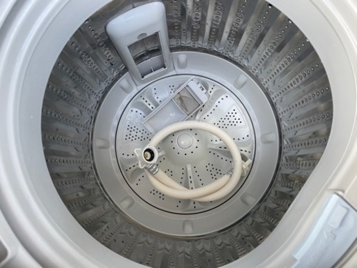 ★動作〇 清掃済 保証有★ 洗濯機 Haier JW-C55A 2018年製 5.5kg 526x500x888mm 全自動電気洗濯機 単身向け シンプル