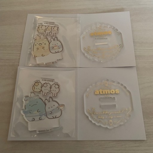 すみっコぐらし atmos pink アクリルスタンド ふしぎなうさぎのおにわ